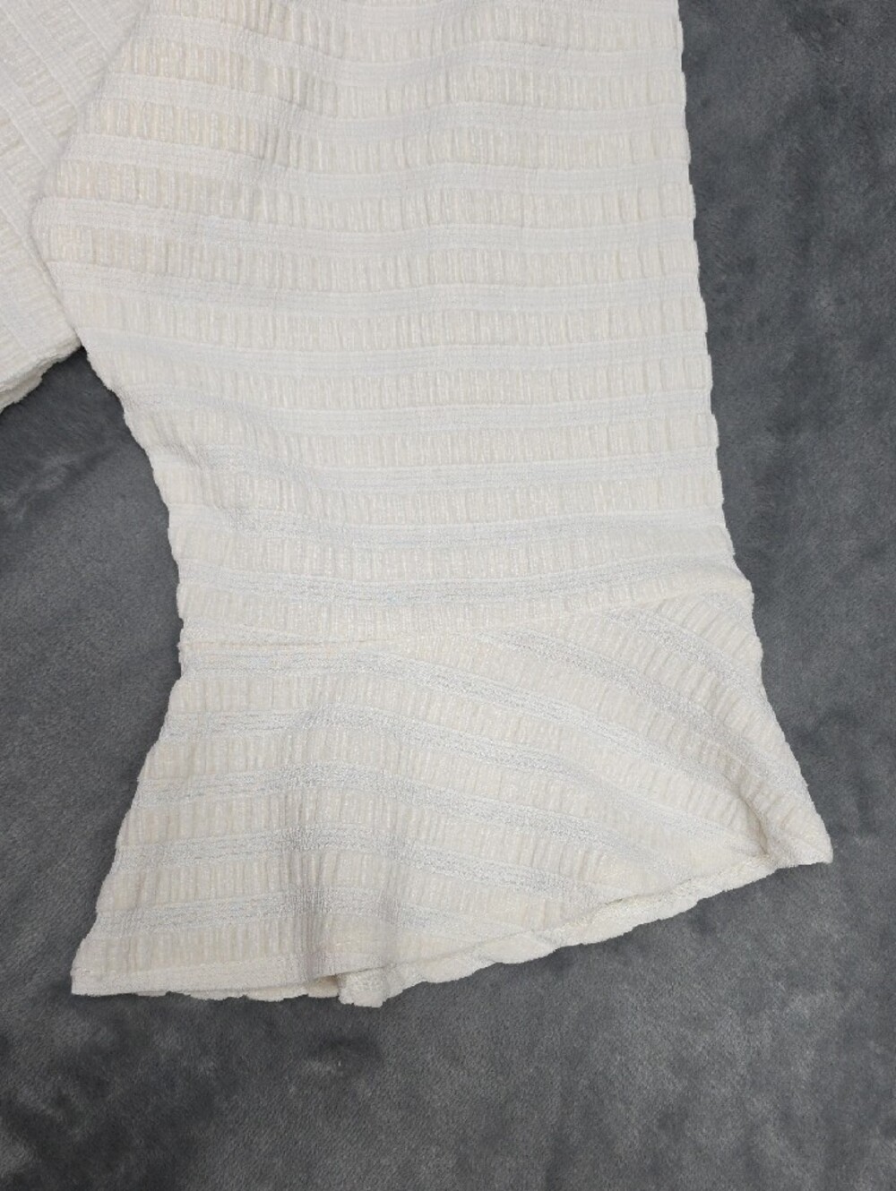 Ruby Rd. Cream Textured Tunic Top - Picture 3 of 8